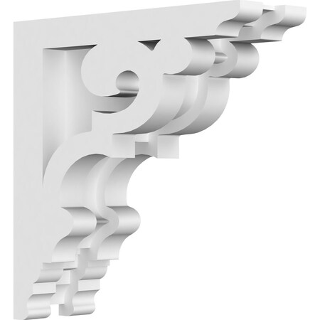 Ekena Millwork Preston Architectural Grade PVC Corbel, 1 7/8"W X 6"D X 6"H CORP01X06X06PR